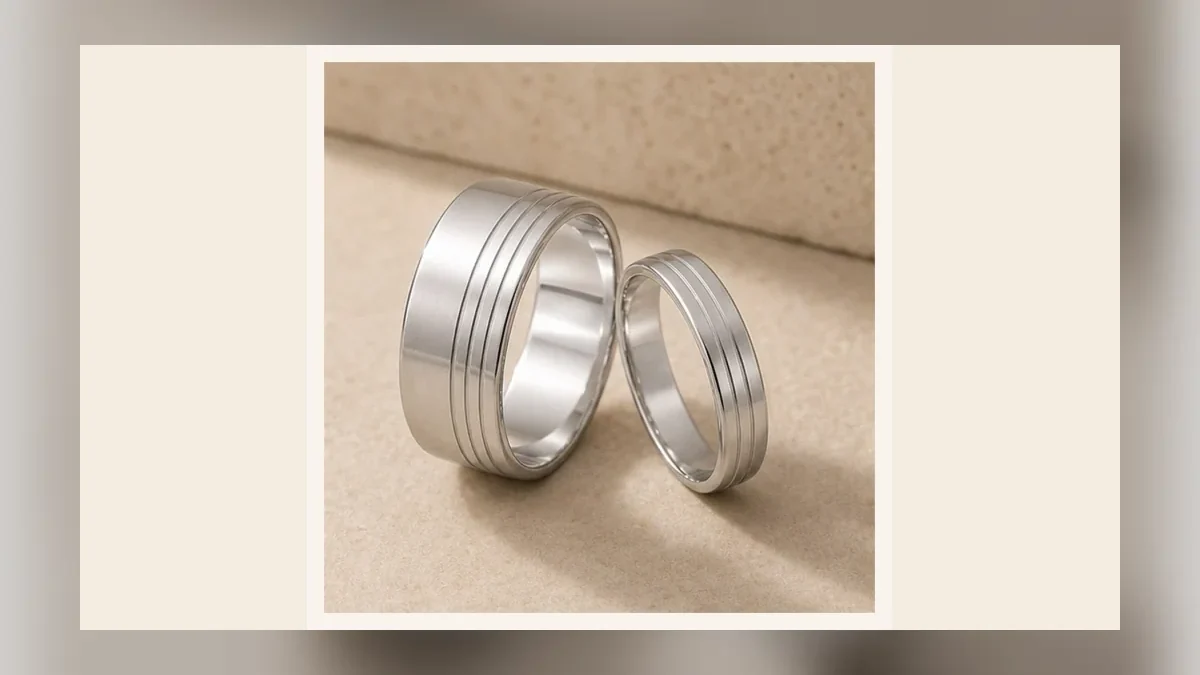 Alianças em composição editorial para as Bodas de Cristal, 15 anos
